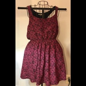 Juniors Papaya Dress